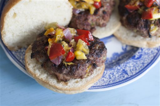 Food Meatloaf Burgers